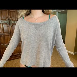 AE grey sweater